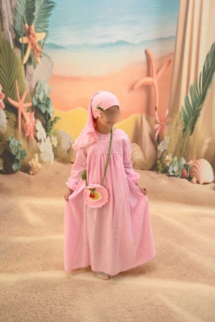 Pembe Şeker Elbise