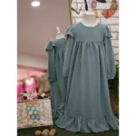 Su Yeşili Renk Elbise - Görsel 7