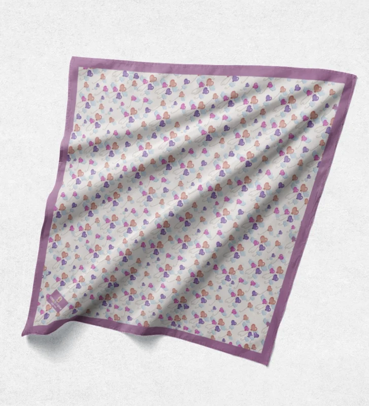 Kalpli Pembe Çocuk Eşarbı