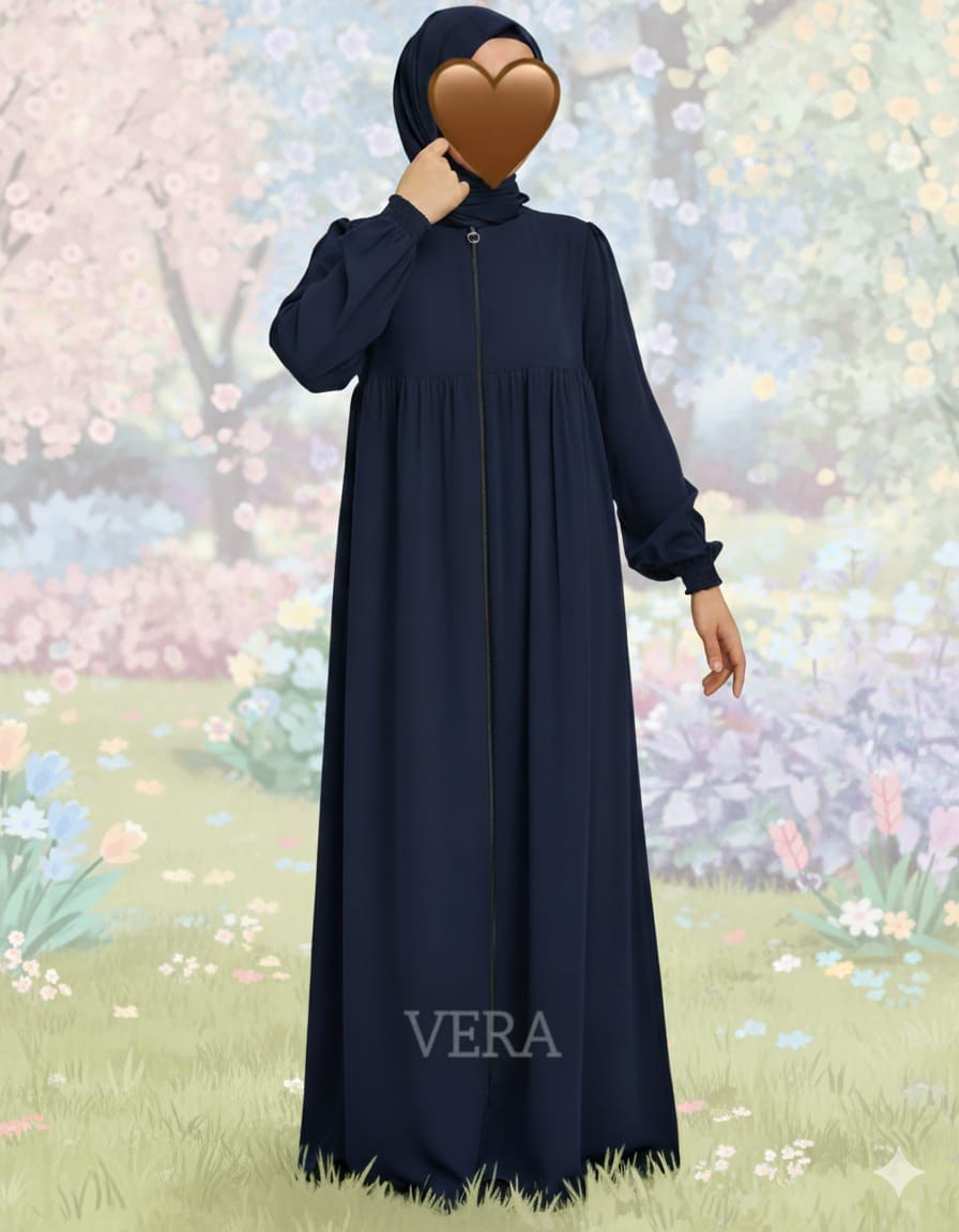 3a71f38d-12d1-4fd6-b3c7-ae68c6e0117b ÇOCUK FERACE ROBALI LACİVERT - Görsel 1