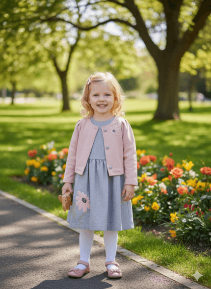 MAVİ CEKETLİ ELBİSE