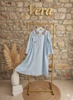 GÜNSELİ  MAVİ ELBİSE - Görsel 2