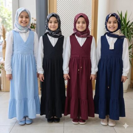 BEBEK MAVİSİ JİLE ELBİSE