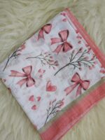 KİRAZLI FİYONKLU ÇOCUK EŞARP - Görsel 6