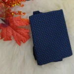 Desenli Lacivert Pratik Örtü