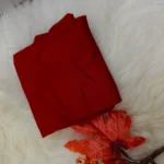 Koyu Kırmızı Pratik Örtü