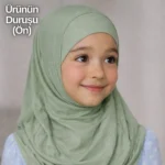 Desenli Lacivert Pratik Örtü - Görsel 2