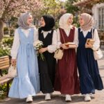 BEBEK MAVİSİ JİLE ELBİSE - Görsel 2