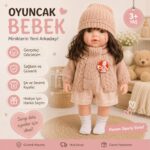 60 CM KONUŞAN OYUNCAK BEBEK KARAMEL