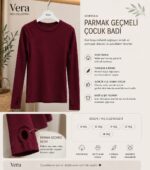 PARMAK GEÇMELİ BADY BORDO