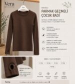 PARMAK GEÇMELİ BADY KAHVE