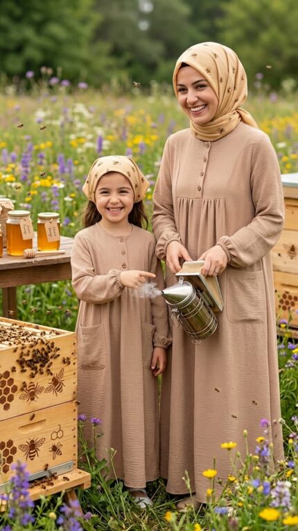 BALKÖPÜĞÜ  CEPLİ ELBİSE