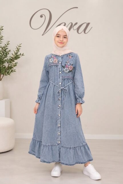 NAKIŞLI KOT ELBİSE